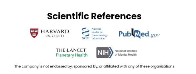 Scientific reference logos shown by the Horsewood seller